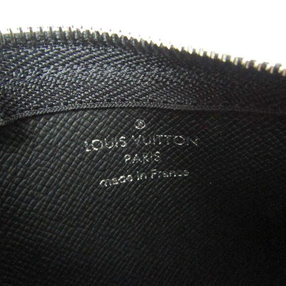 Louis Vuitton Damier Graphite Key Pouch N60155 Men's Damier Graphite Coin - Picture 10 of 10